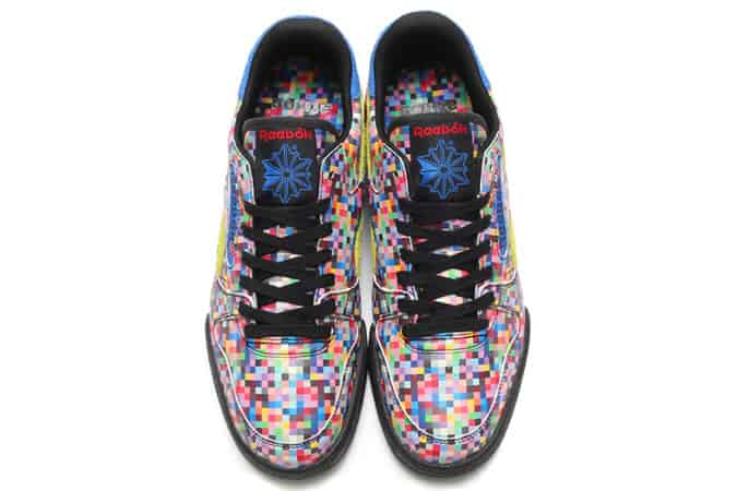 Reebok x atmos instapump fury / phase 1 pro neon digi camo pack trainers