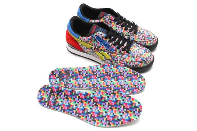 Reebok x atmos instapump fury / phase 1 pro neon digi camo pack trainers