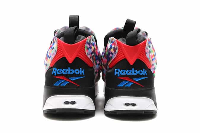 Reebok x atmos instapump fury / phase 1 pro neon digi camo pack trainers