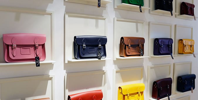Công ty Cambridge Satchel khai trương Flagship mới ở London
