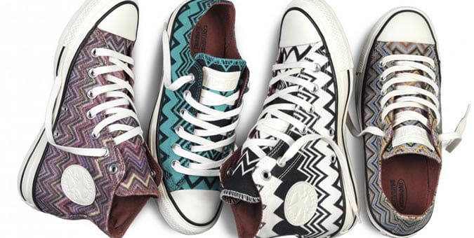 Converse x Missoni Trainers: Bộ sưu tập AW14