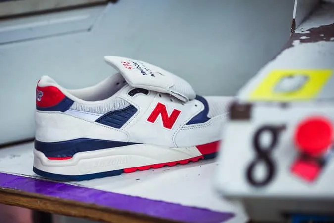 J. Crew and new balance 998 style