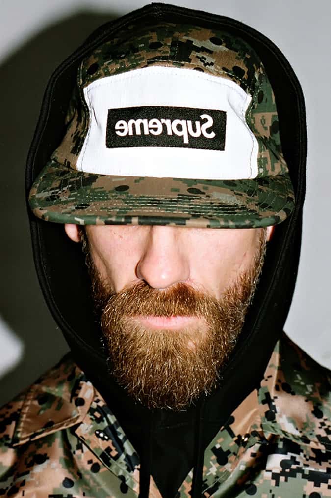 Supreme x comme des garcons shirt quần áo 1 Bộ sưu tập capsule supreme x comme des garcons shirt
