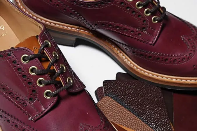 Tricker x end hunting co. Oxblood brogues