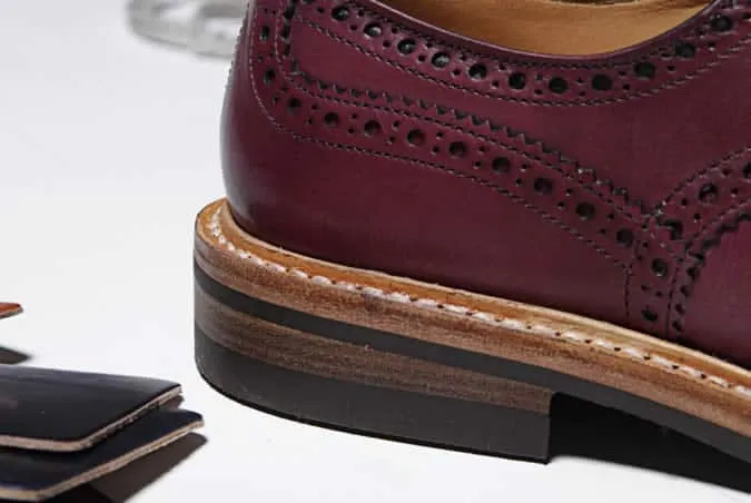 Tricker x end hunting co. Oxblood brogues