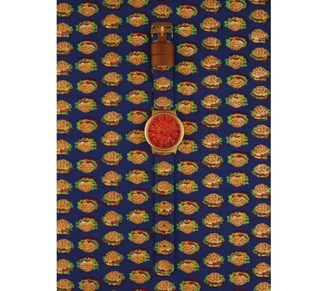 Đồng hồ komono: dòng wizard print 10 Đồng hồ burgertime komono