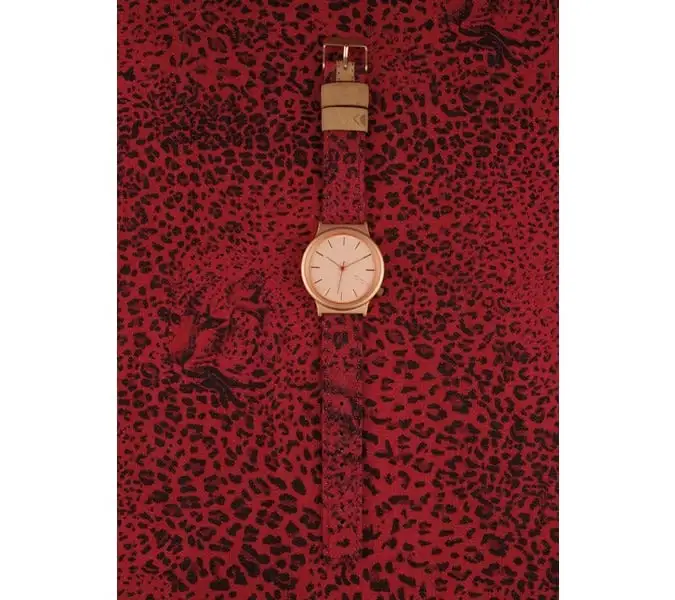 Đồng hồ komono red leopard