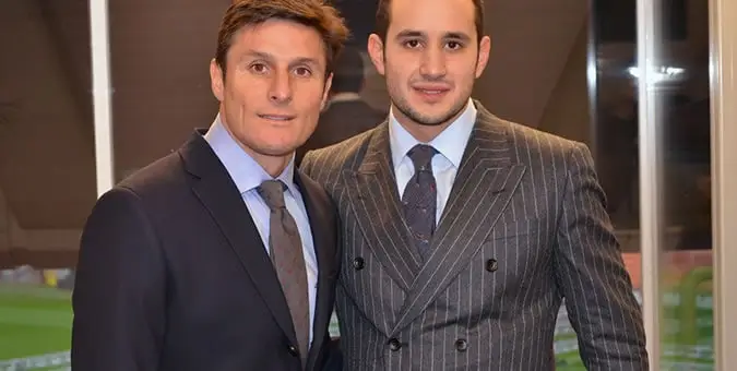 Gagliardi công bố quan hệ đối tác với Javier Zanetti