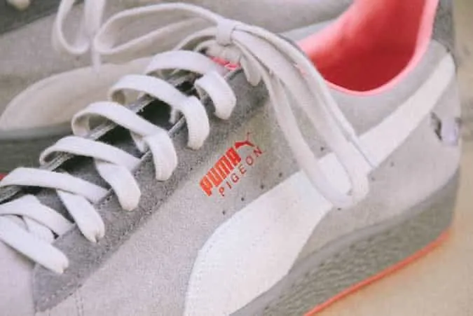 Staple x puma pigeon suede