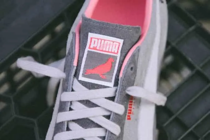 Staple x puma pigeon suede