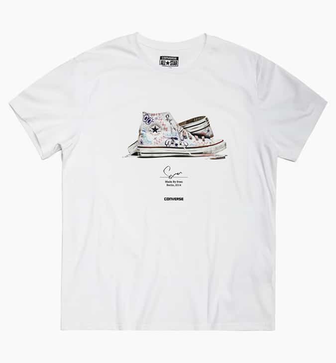 Áo phông 'made by you' của converse x urban outfitters 10 Bộ sưu tập 'made by you' của converse x urban outfitters