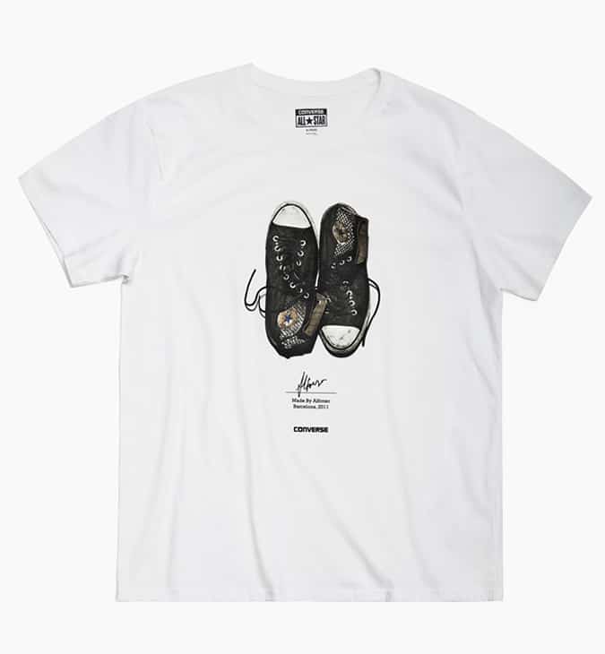 Áo phông 'made by you' của converse x urban outfitters 11 Bộ sưu tập 'made by you' của converse x urban outfitters