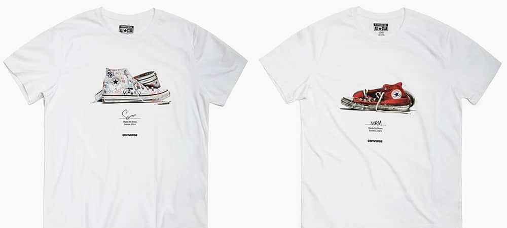 Áo phông 'Made By You' của Converse x Urban Outfitters