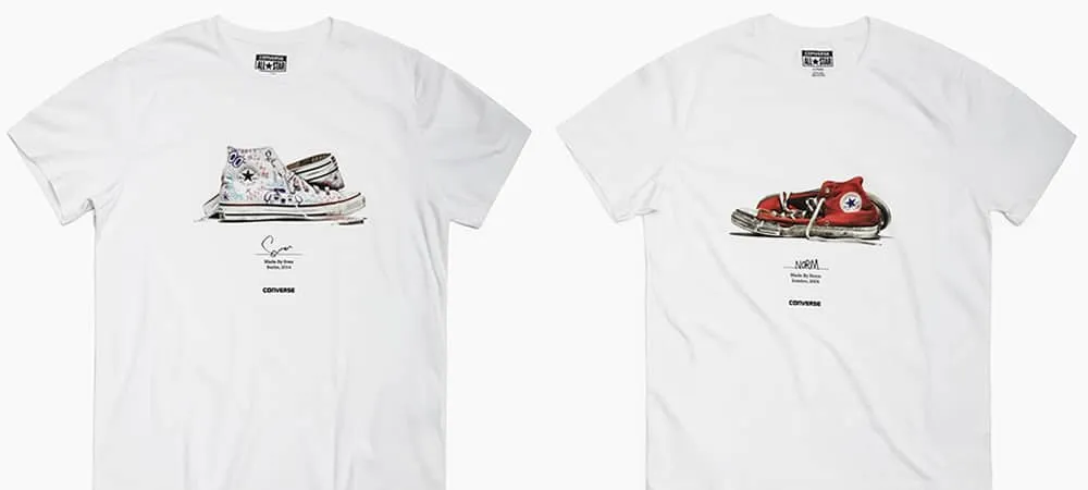 Áo phông 'Made By You' của Converse x Urban Outfitters