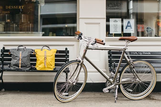 Ally capellino x tokyobike cycle bag