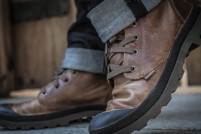 Palladium boot hợp tác với hypebeast