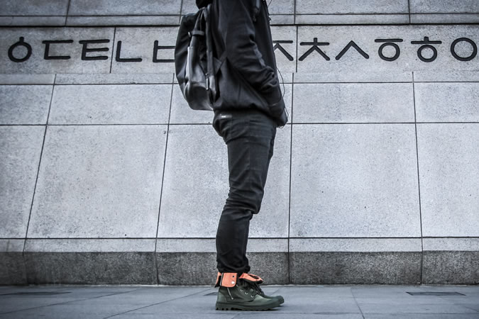 Palladium boot hợp tác với hypebeast