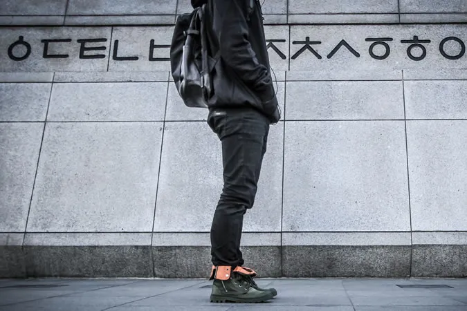 Palladium boot hợp tác với hypebeast