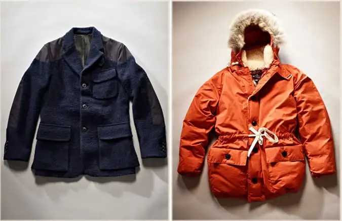 Nigel cabourn's mallory jacket và everest parka