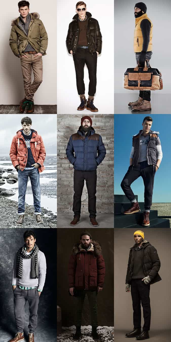 Xu hướng khám phá địa cực aw13 dành cho nam 4 Giày đi bộ đường dài dành cho nam giới lookbook outfit inspiration