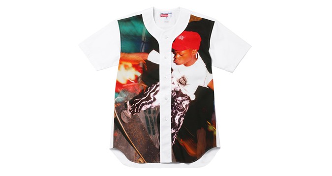 Comme des garçons x quần áo tối cao 1 Comme des garçons x supreme