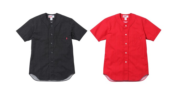 Comme des garçons x quần áo tối cao 9 Comme des garçons x supreme