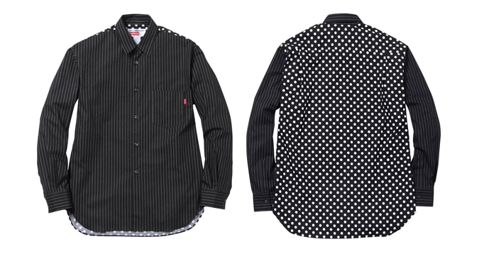 Comme des garçons x quần áo tối cao 10 Comme des garçons x supreme