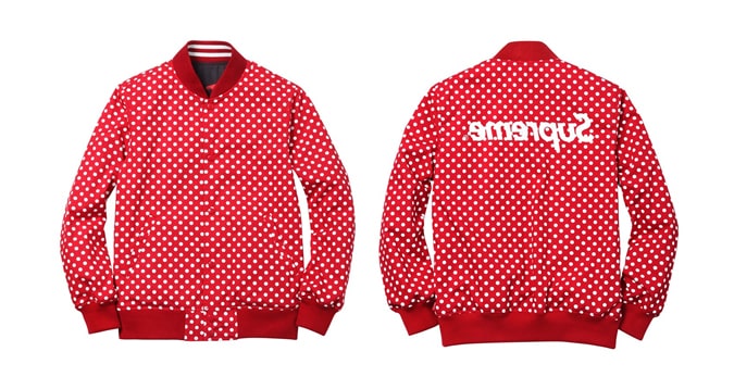 Comme des garçons x quần áo tối cao 12 Comme des garçons x supreme
