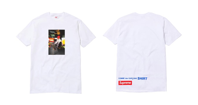 Comme des garçons x quần áo tối cao 14 Comme des garçons x supreme