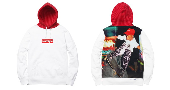 Comme des garçons x quần áo tối cao 15 Comme des garçons x supreme