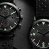 Đồng hồ triwa: sort of black glow collection