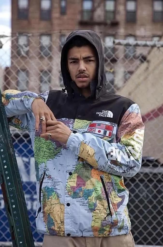 Supreme x the north face