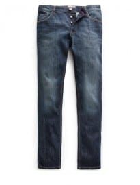 Cảm hứng về trang phục: mùa chuyển tiếp thông minh-giản dị 12 He by mango quần jean tim màu dark wash slim-fit