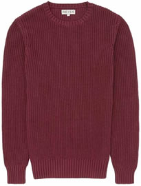 Cảm hứng về trang phục: mùa chuyển tiếp thông minh-giản dị 20 Dây thần kinh gân đan jumper ox máu