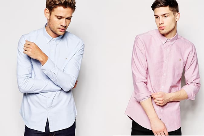 Áo sơ mi Oxford Farah dành cho nam