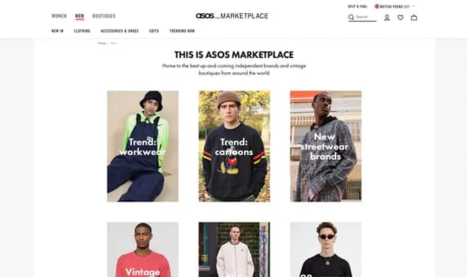 Thị trường asos