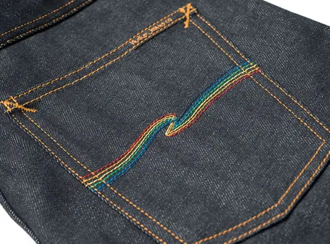 Nudie jeans co x oi polloi grim trim dry rainbow