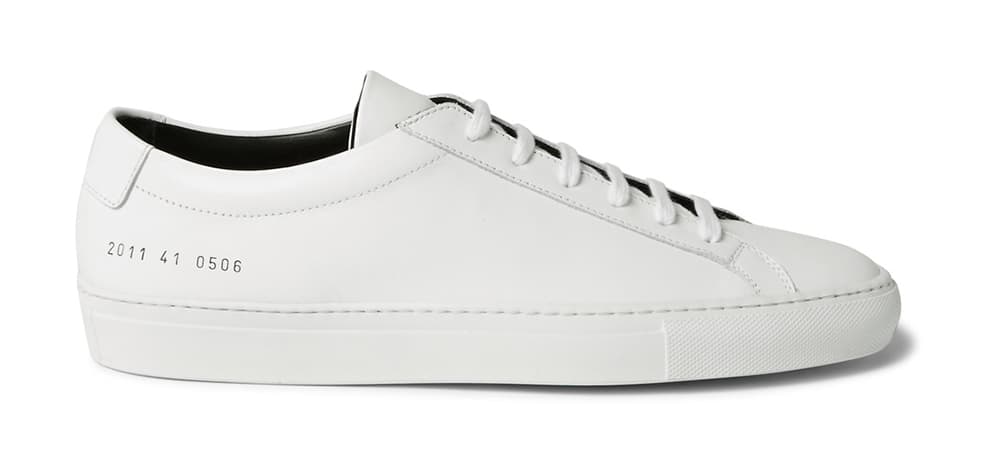 Mr Porter x Common Projects Collab chứng minh điều đó ít thực sự hơn
