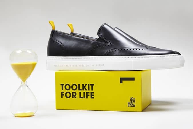School of life x oliver sweeney slip-on shoe 1 Oliver sweeney x the school of life the philosopher's shoe