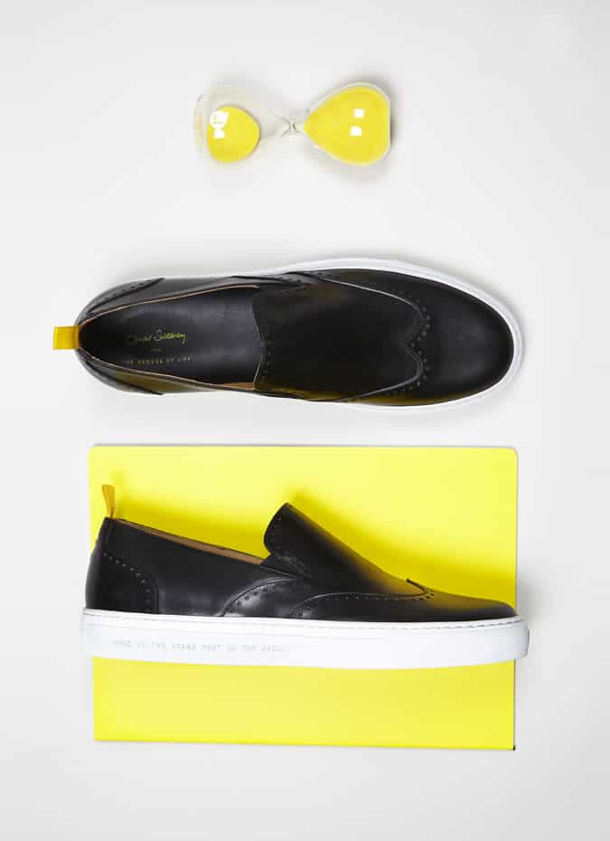 School of life x oliver sweeney slip-on shoe 10 Oliver sweeney x the school of life the philosopher's shoe