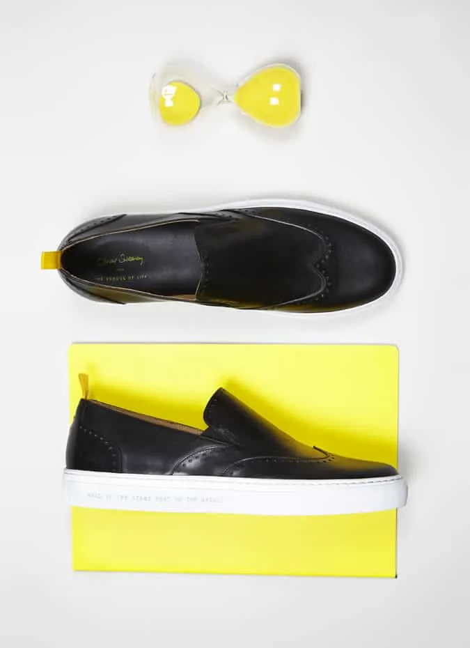 Oliver sweeney x the school of life the philosopher's shoe