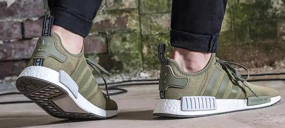 Đôi giày thể thao Adidas NMD màu Olive này sẽ là hàng độc quyền ở Châu Âu