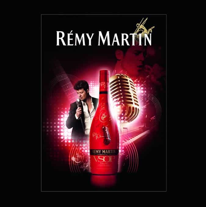 Rémy martin x robin thicke vsop rượu sâm panh hảo hạng 9 Rémy martin x robin thicke