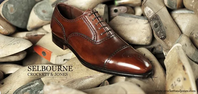 Crockett & jones - bộ sưu tập cấp bằng tay