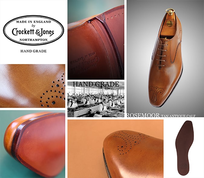 Bộ sưu tập giày dép cao cấp của crockett & jones 11 Crockett & jones - bộ sưu tập cấp bằng tay