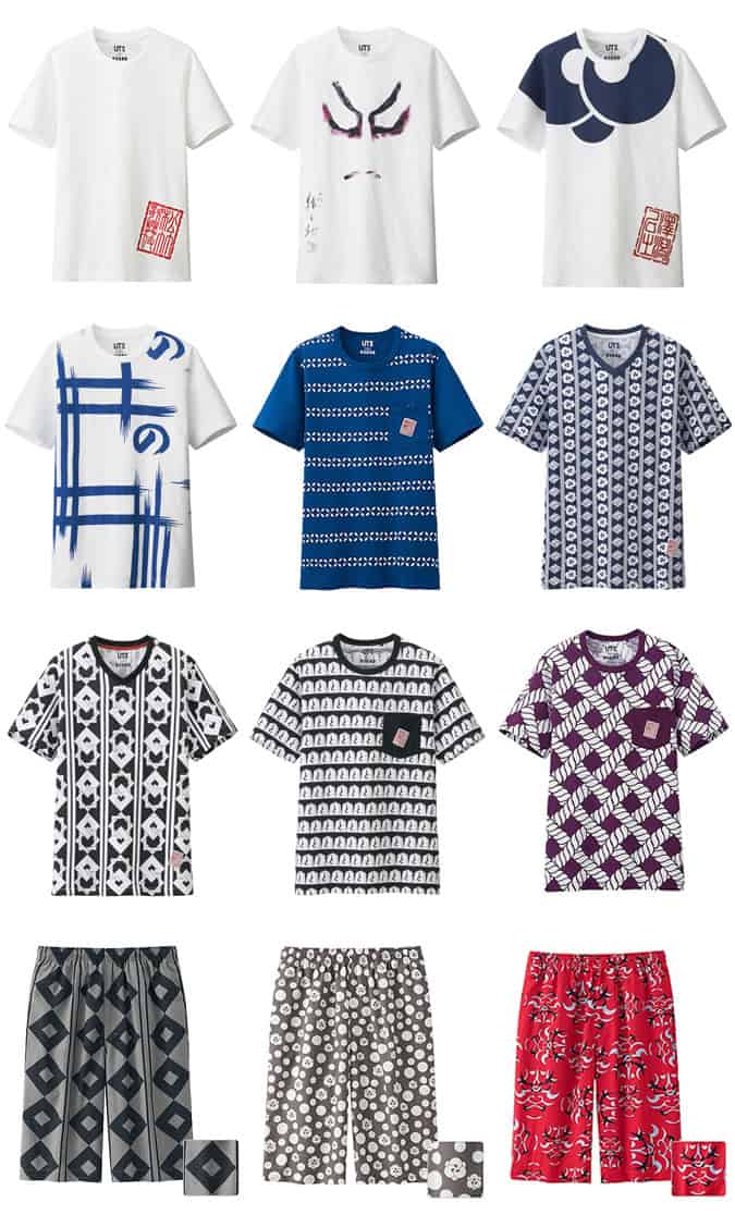 Quần áo shochiku kabuki x uniqlo 12 Shochiku kabuki x uniqlo men