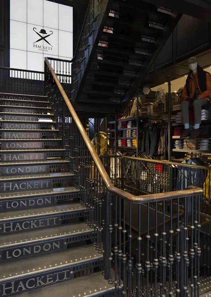 Hackett mở cửa hàng flagship mới ở london