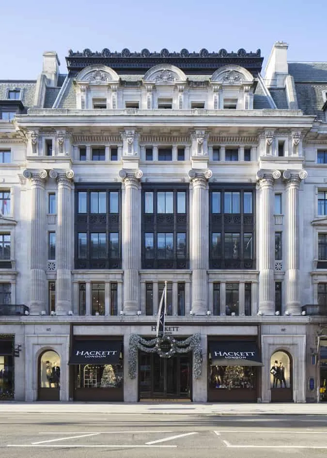 Hackett mở cửa hàng flagship mới ở london