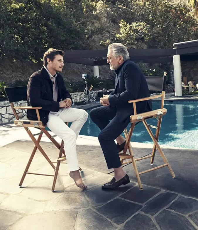 Robert de niro ermenegildo zegna defining moments campaign