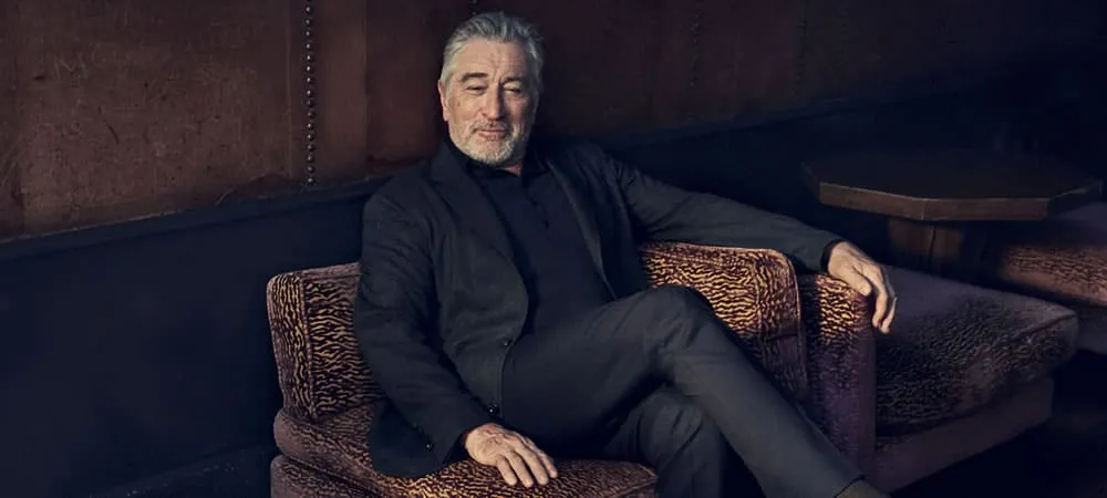 Robert De Niro Phù hợp với Chiến dịch Ermenegildo Zegna